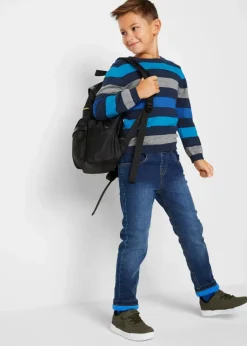 Online Feinstrickpullover aus reiner Baumwolle Kinder Jungen 2-8 Jahre·Sweat & Strick