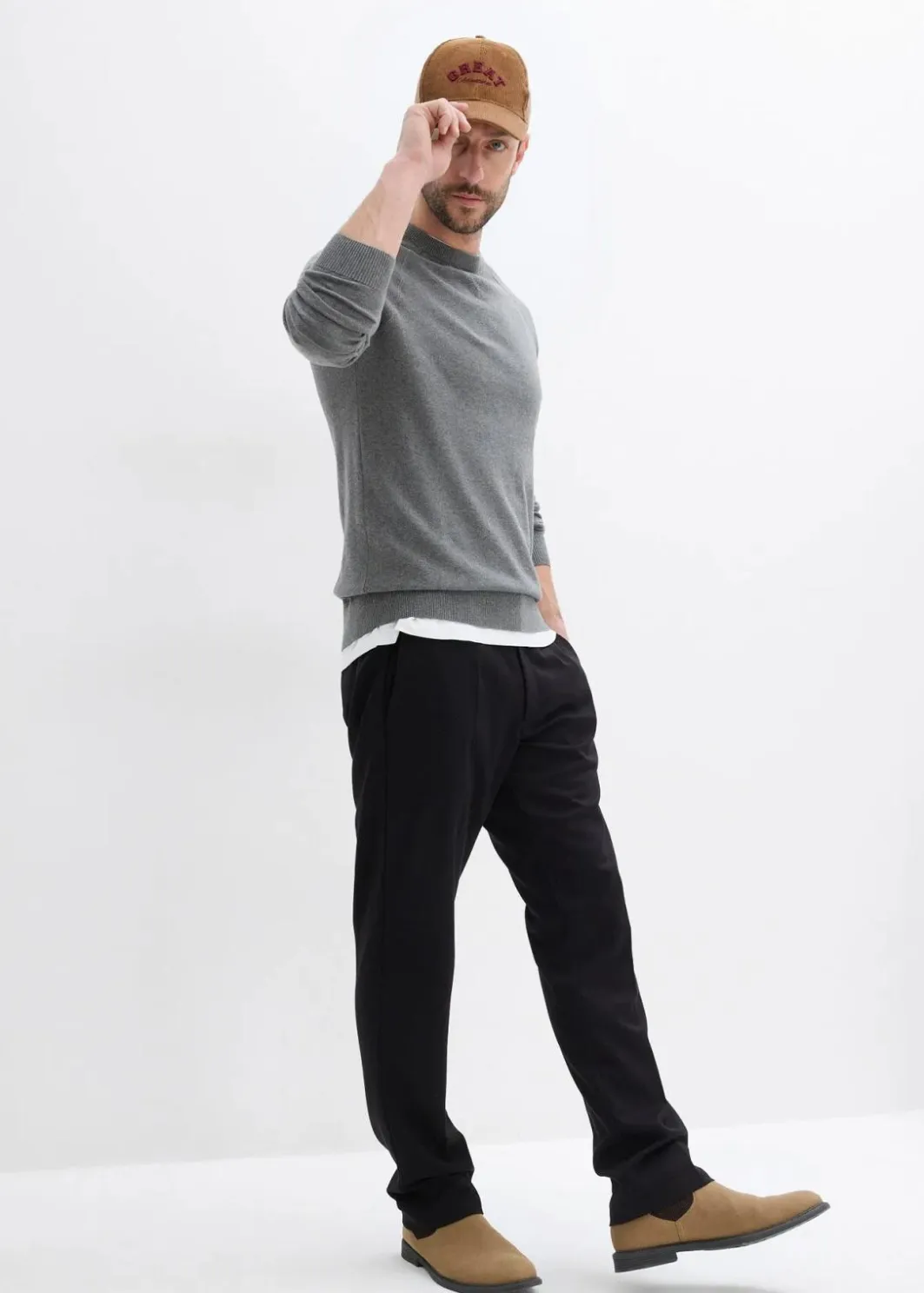 Discount Feinstrickpullover aus reiner Baumwolle (2er-Pack) Herren Pullover & Strickjacken|Basics
