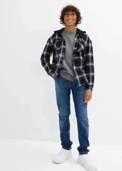 Kinder bonprix Jungen 9-16 Jahre·Mehrfachpacks|Jungen 9-16 Jahre·Bademode|Feinstrickpullover aus reiner Baumwolle (2er Pack)