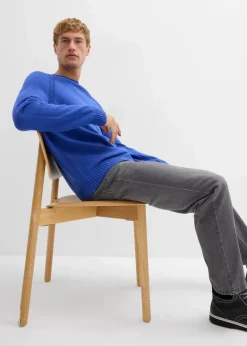 Hot Feinstrickpullover aus recyclingfähiger Baumwolle Herren Pullover & Strickjacken|Basics