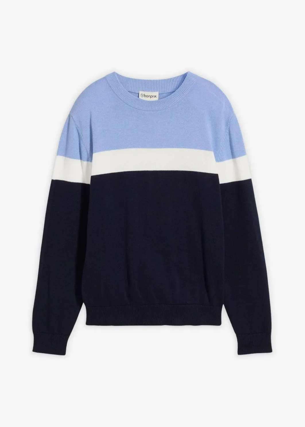 Kinder bonprix Jungen 9-16 Jahre·Bademode|Jungen 9-16 Jahre·Sweat & Strick|Feinstrickpullover aus reiner Baumwolle