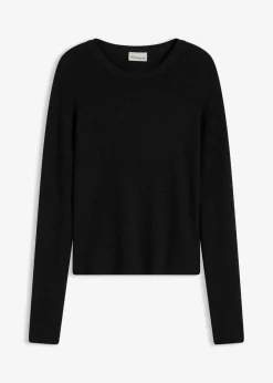 Damen bonprix Bekleidung·Umstandsmode|Bekleidung·Jeans|Feinstrickpullover aus softem Viskose-Mix