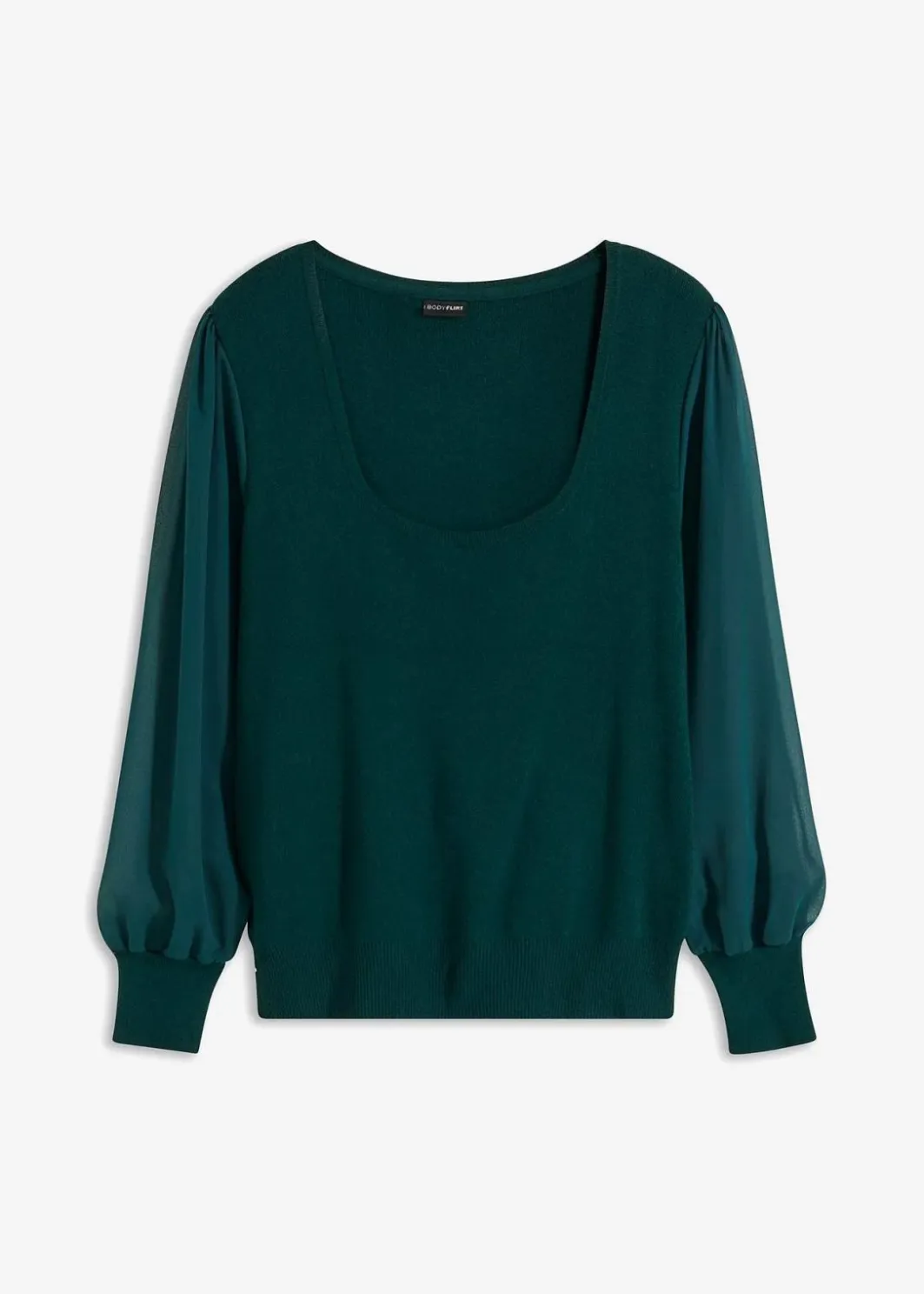 Damen bonprix Pullover & Strickjacken|Strickmode|Feinstrickpullover aus softem Viskose-Mix