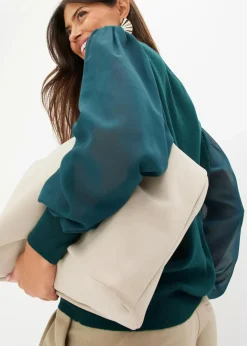 Damen bonprix Pullover & Strickjacken|Strickmode|Feinstrickpullover aus softem Viskose-Mix