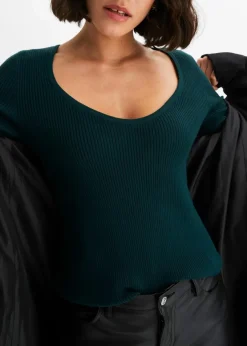 Hot Feinstrickpullover aus softem Viskose-Mix Damen Bekleidung·Umstandsmode|Bekleidung·Jeans