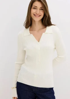 Damen bonprix Bekleidung·Umstandsmode|Strickmode|Feinstrickpullover aus softem Viskose-Mix