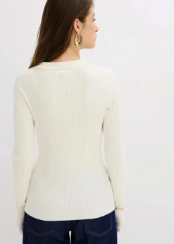 Damen bonprix Bekleidung·Umstandsmode|Strickmode|Feinstrickpullover aus softem Viskose-Mix