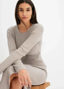 Damen bonprix Bekleidung·Umstandsmode|Bekleidung·Jeans|Feinstrickpullover aus softem Viskose-Mix