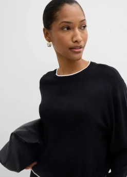 Sale Feinstrickpullover aus Viskose-Mix Damen Bekleidung·Umstandsmode|Bekleidung·Jeans