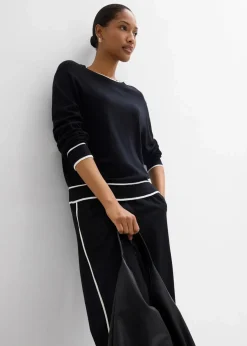 Sale Feinstrickpullover aus Viskose-Mix Damen Bekleidung·Umstandsmode|Bekleidung·Jeans