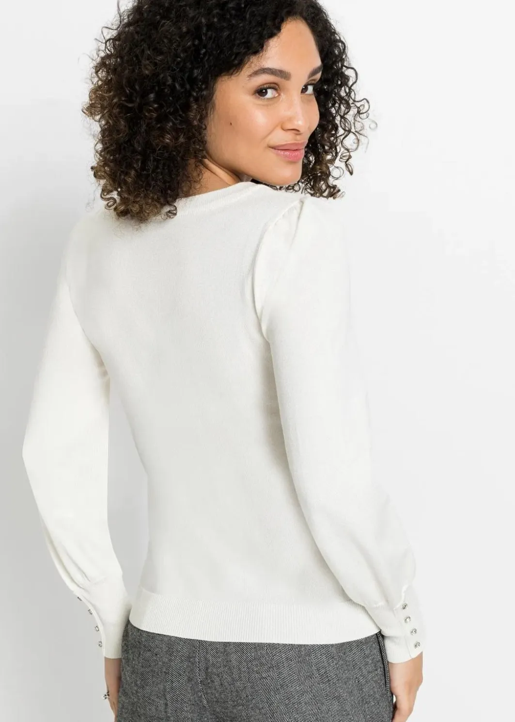 Damen bonprix Bekleidung·Umstandsmode|Pullover & Strickjacken|Feinstrickpullover aus Viskose-Mix