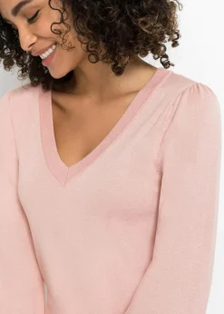 Damen bonprix Bekleidung·Umstandsmode|Pullover & Strickjacken|Feinstrickpullover aus Viskose-Mix