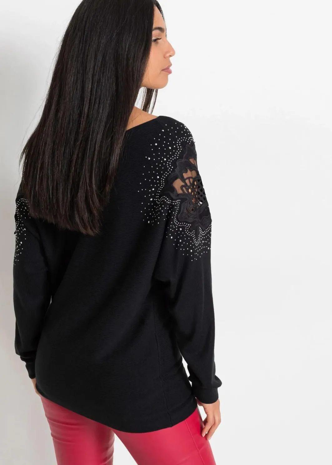 Damen bonprix Bekleidung·Umstandsmode|Bekleidung·Jeans|Feinstrickpullover aus Viskose-Mix