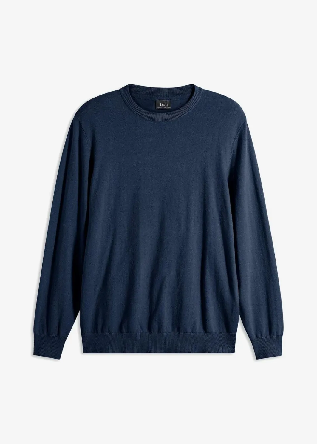 Herren bonprix Große Größen|Basics|Feinstrickpullover aus weichem Baumwollmix
