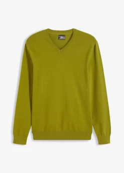 Outlet Feinstrickpullover aus weichem Baumwollmix Herren Pullover & Strickjacken|Basics