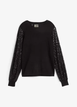 Damen bonprix Bekleidung·Umstandsmode|Bekleidung·Jeans|Feinstrickpullover aus weichem Viskose-Mix