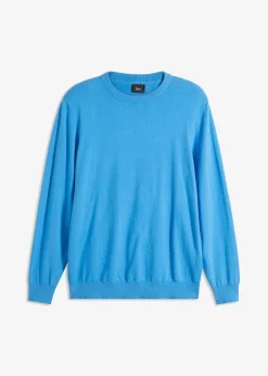 Discount Feinstrickpullover aus weichem Baumwollmix Herren Pullover & Strickjacken|Basics