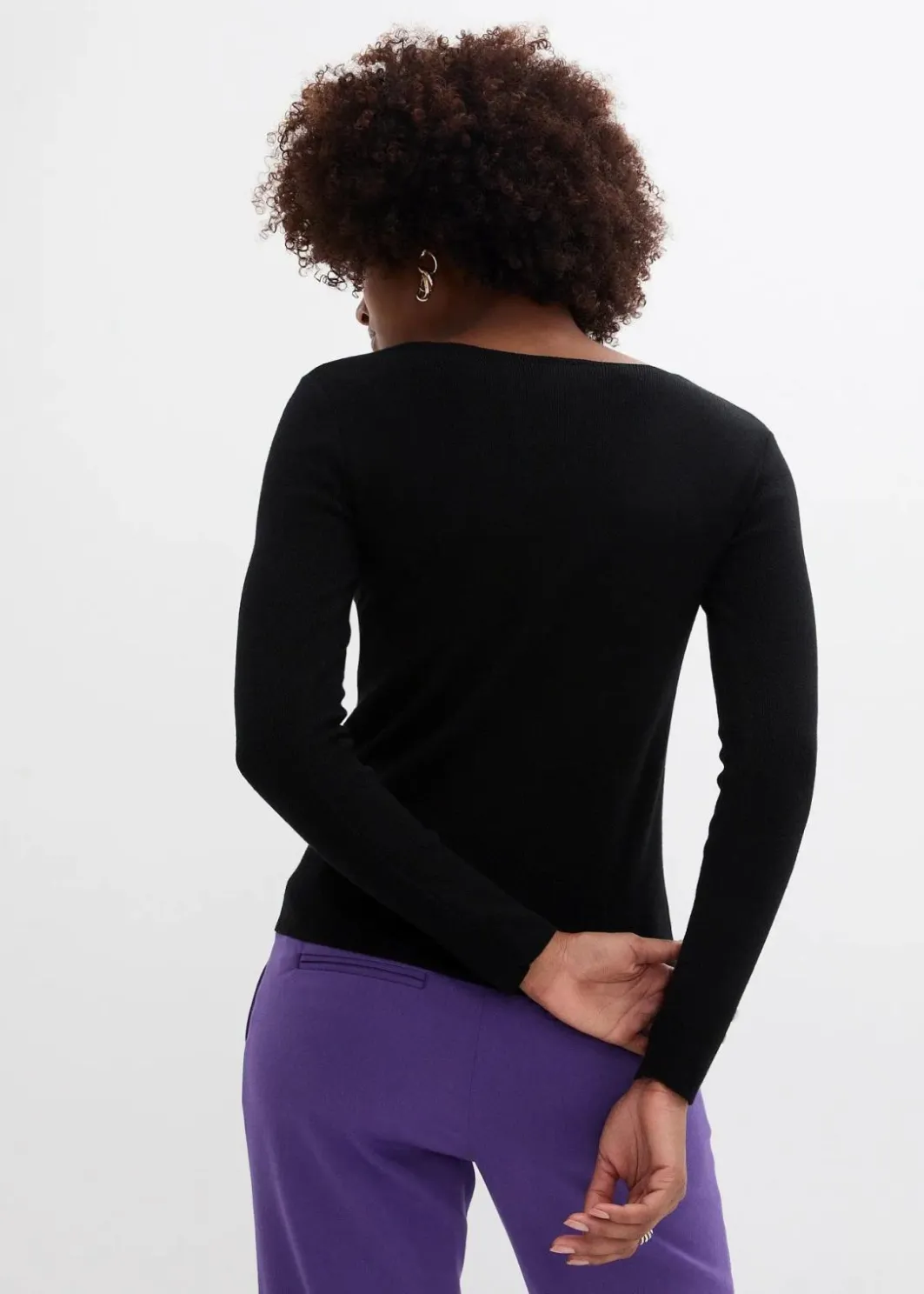 Damen bonprix Bekleidung·Umstandsmode|Bekleidung·Jeans|Feinstrickpullover aus weichem Viskose-Mix