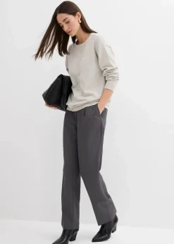 Online Feinstrickpullover mit asymmetrischer Knopfleiste Damen Strickmode|Pullover & Strickjacken