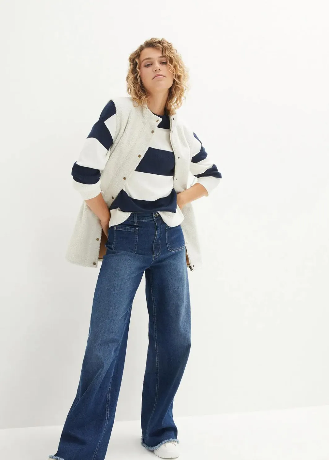 Online Feinstrickpullover mit Blockstreifen Damen Pullover & Strickjacken|Bekleidung·Jeans