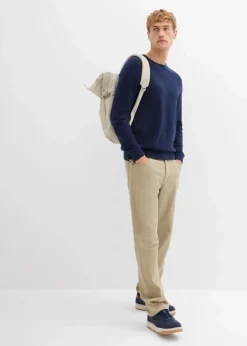 Best Feinstrickpullover mit edler Merinowolle Herren Pullover & Strickjacken|Große Größen