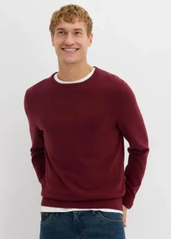 Best Feinstrickpullover mit edler Merinowolle Herren Pullover & Strickjacken|Basics