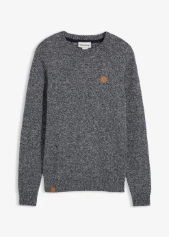 Herren bonprix Pullover & Strickjacken|Große Größen|Feinstrickpullover mit reiner Baumwolle