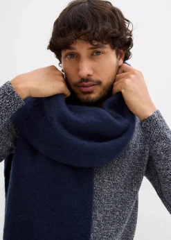 Herren bonprix Pullover & Strickjacken|Große Größen|Feinstrickpullover mit reiner Baumwolle