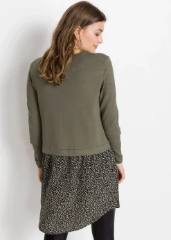Feinstrickpullover mit Rockansatz Damen Bekleidung·Umstandsmode|Bekleidung·Jeans