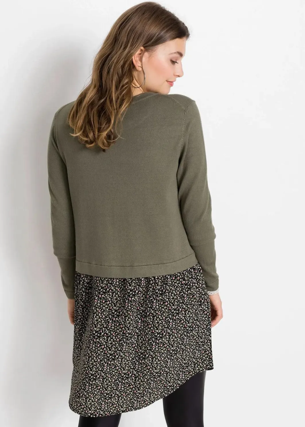 Feinstrickpullover mit Rockansatz Damen Bekleidung·Umstandsmode|Bekleidung·Jeans