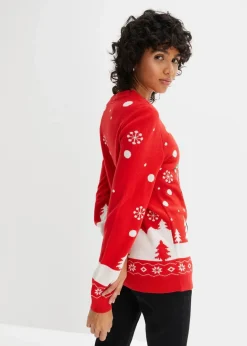 Damen bonprix Bekleidung·Umstandsmode|Bekleidung·Jeans|Feinstrickpullover mit Rundhalsausschnitt