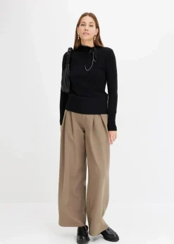 Damen bonprix Bekleidung·Umstandsmode|Bekleidung·Jeans|Feinstrickpullover mit Schleifendetail