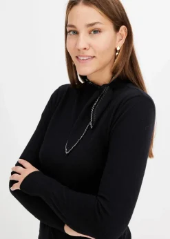 Damen bonprix Bekleidung·Umstandsmode|Bekleidung·Jeans|Feinstrickpullover mit Schleifendetail