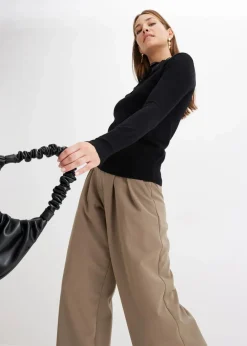Damen bonprix Bekleidung·Umstandsmode|Bekleidung·Jeans|Feinstrickpullover mit Schleifendetail