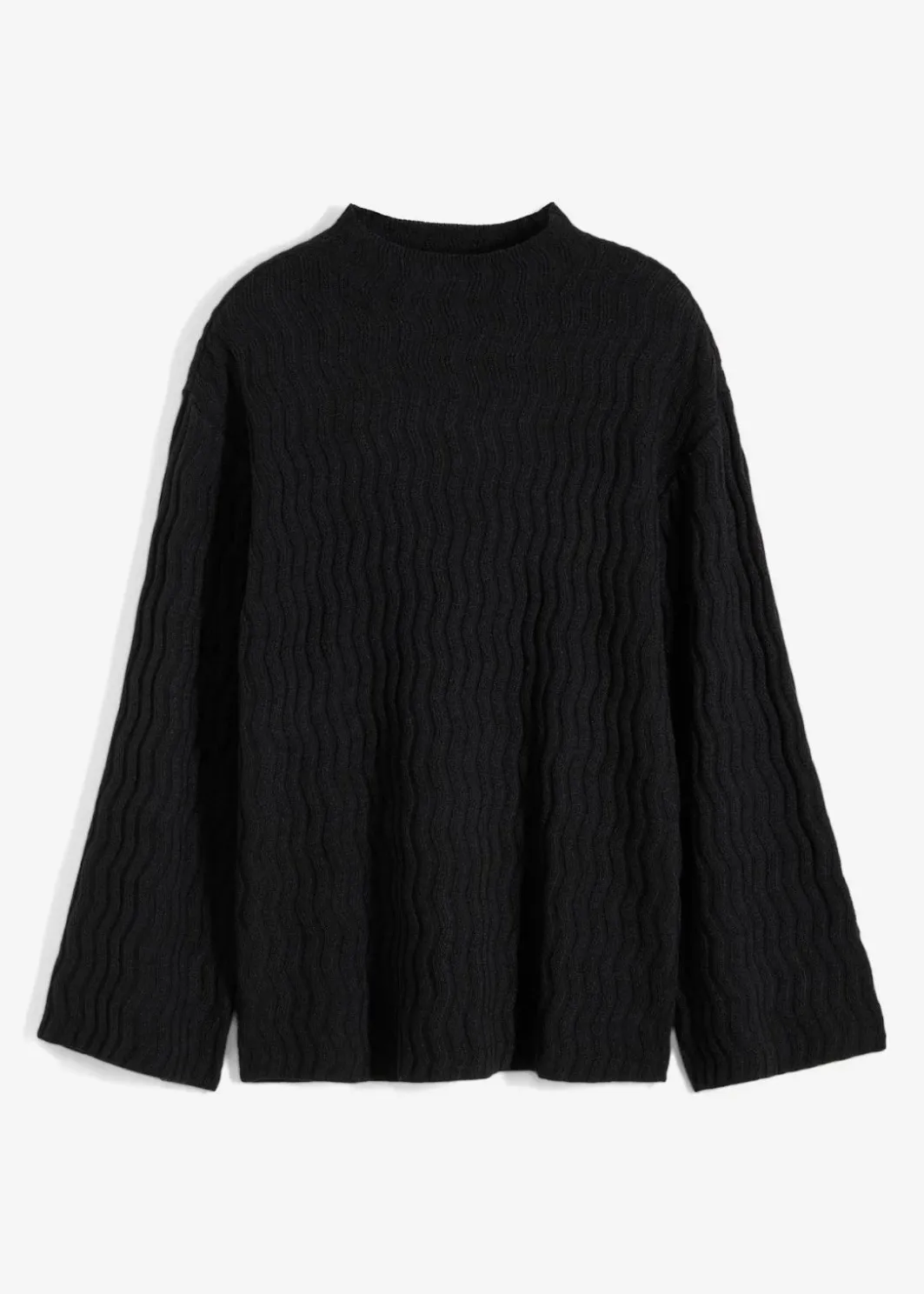 Damen bonprix Bekleidung·Umstandsmode|Bekleidung·Jeans|Feinstrickpullover mit Struktur