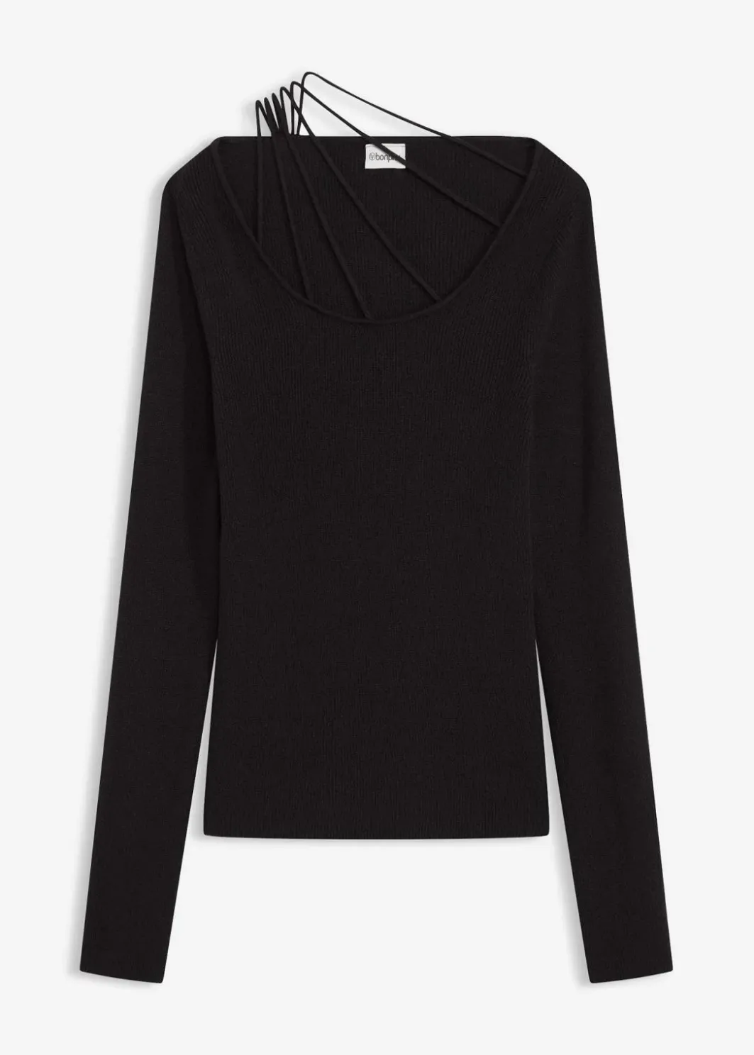 Damen bonprix Bekleidung·Umstandsmode|Bekleidung·Jeans|Feinstrickpullover mit tiefem Ausschnitt