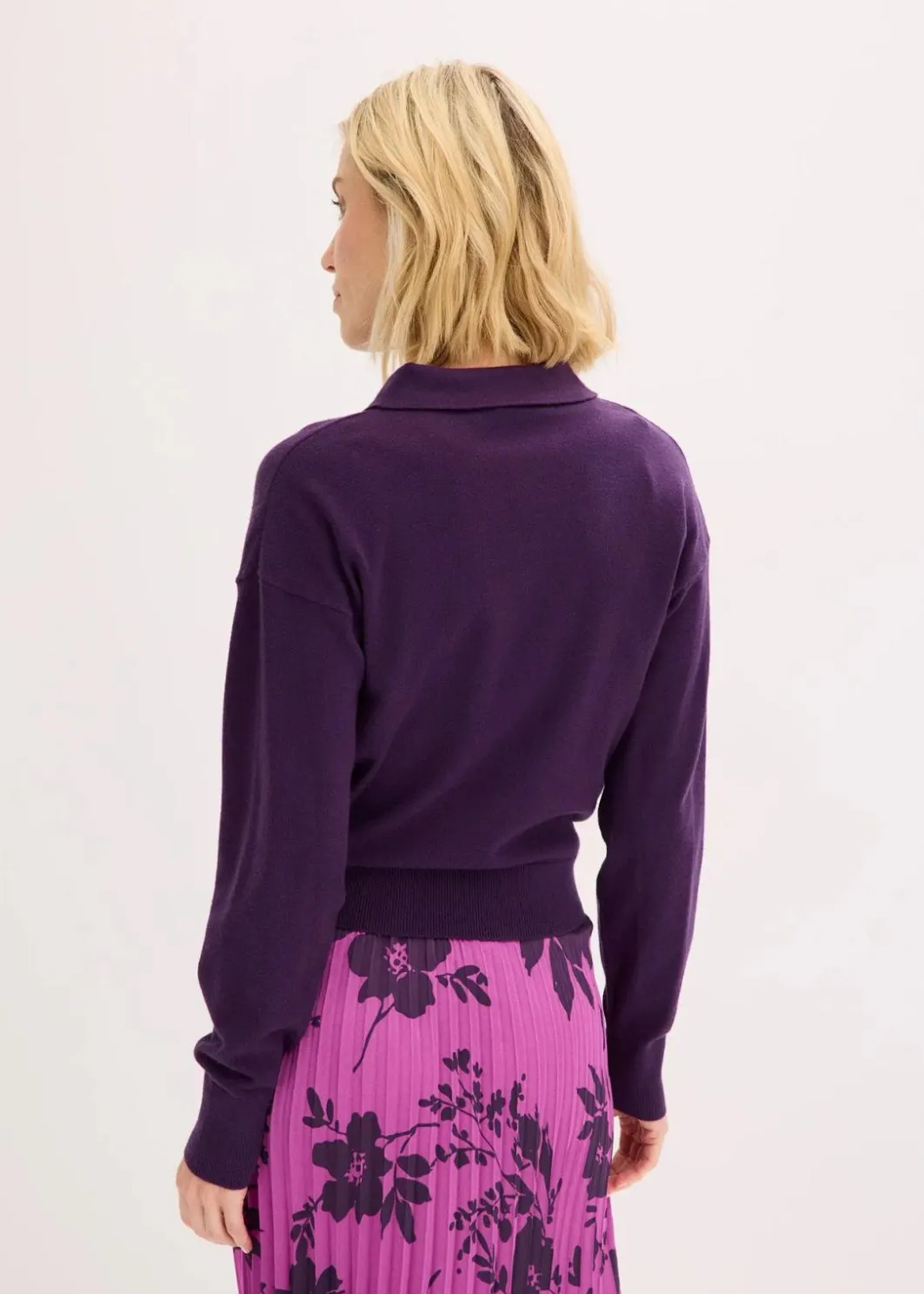 Damen bonprix Bekleidung·Umstandsmode|Strickmode|Feinstrickpullover mit Viskose