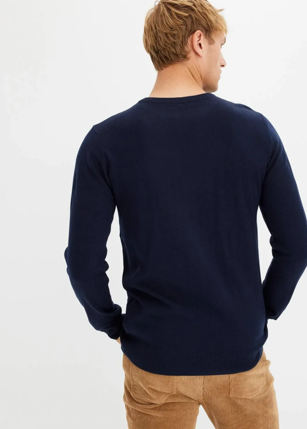 New Feinstrickpullover mit Weihnachtsmotiv Herren Große Größen|Pullover & Strickjacken