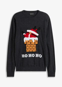 Discount Feinstrickpullover mit Weihnachtsmotiv Herren Große Größen|Pullover & Strickjacken