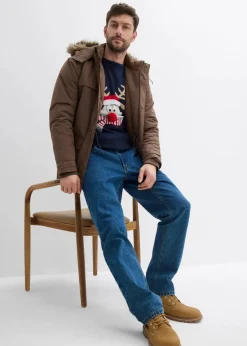 Herren bonprix Große Größen|Pullover & Strickjacken|Feinstrickpullover mit Weihnachtsmotiv