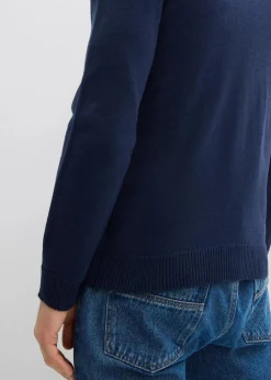 Herren bonprix Große Größen|Pullover & Strickjacken|Feinstrickpullover mit Weihnachtsmotiv