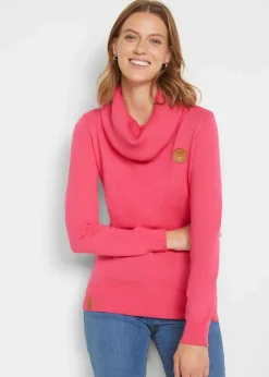 Online Feinstrickpullover mit weitem Kragen Damen Pullover & Strickjacken|Strickmode