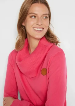 Online Feinstrickpullover mit weitem Kragen Damen Pullover & Strickjacken|Strickmode