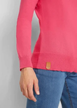 Online Feinstrickpullover mit weitem Kragen Damen Pullover & Strickjacken|Strickmode