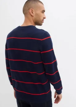 Herren bonprix Große Größen|Pullover & Strickjacken|Feinstrickpullover, Regular Fit