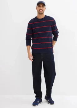 Herren bonprix Große Größen|Pullover & Strickjacken|Feinstrickpullover, Regular Fit