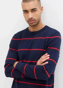 Herren bonprix Große Größen|Pullover & Strickjacken|Feinstrickpullover, Regular Fit