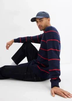 Herren bonprix Große Größen|Pullover & Strickjacken|Feinstrickpullover, Regular Fit