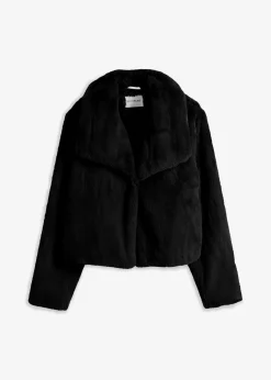 Damen bonprix Jacken & Mäntel|Bekleidung·Hosen|Fellimitat-Jacke