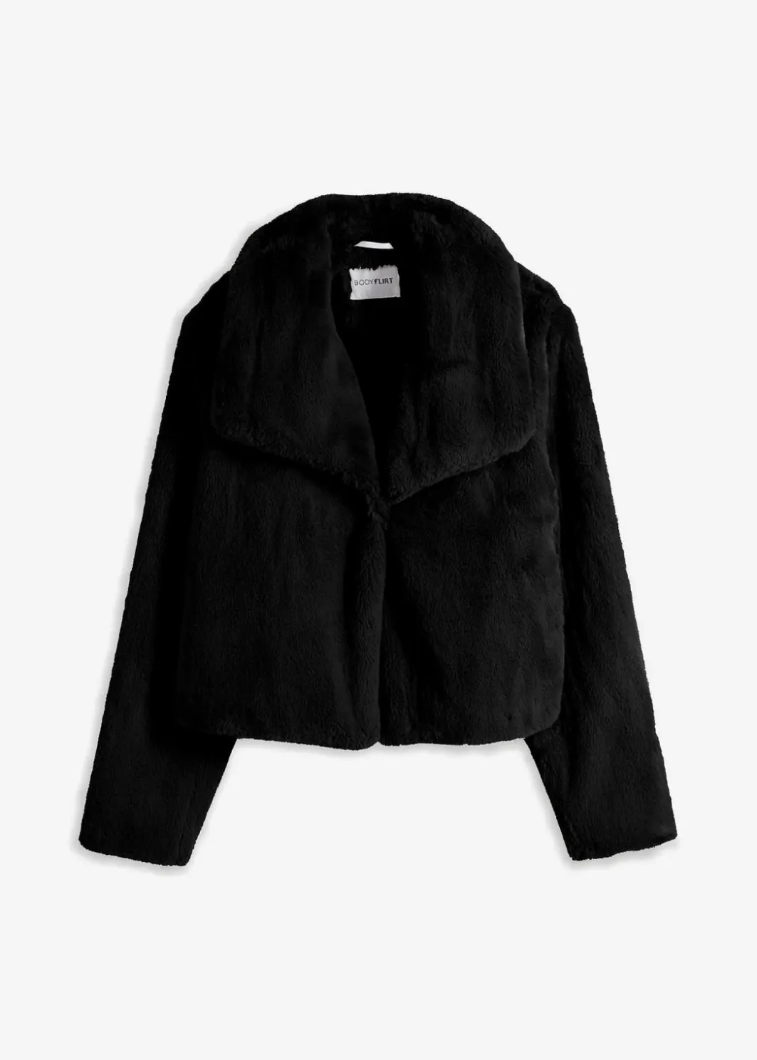 Damen bonprix Jacken & Mäntel|Bekleidung·Hosen|Fellimitat-Jacke
